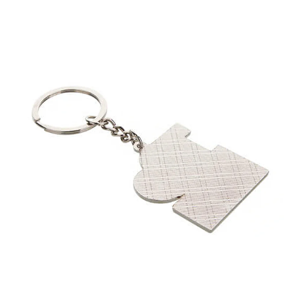 Breloc metalic I Love – sublimabil, pentru momente speciale